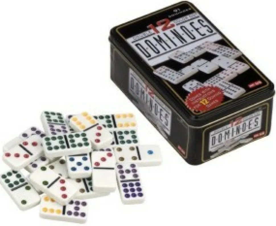 Hot Games Domino>Domino Dubbel 12 In Blik Punten Kleur