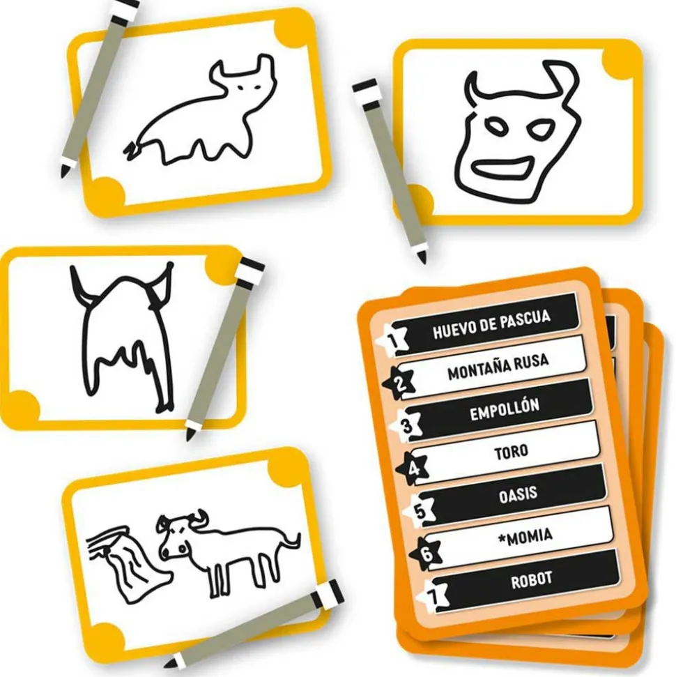 Geronimo Partyspellen>Doodle Dash - Partyspel