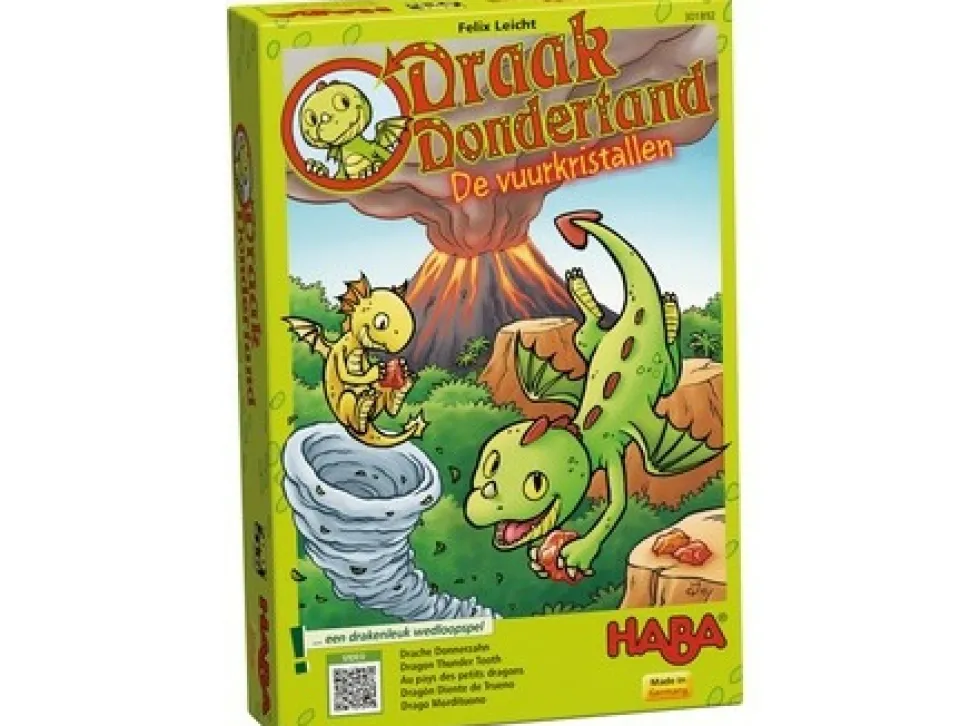 HABA Kinderspellen>Draak Dondertand - De Vuurkristallen