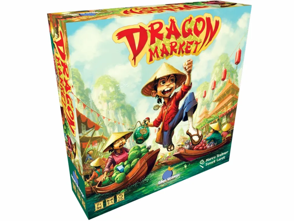 Blue Orange Games Kinderspellen>Dragon Market - Bordspel