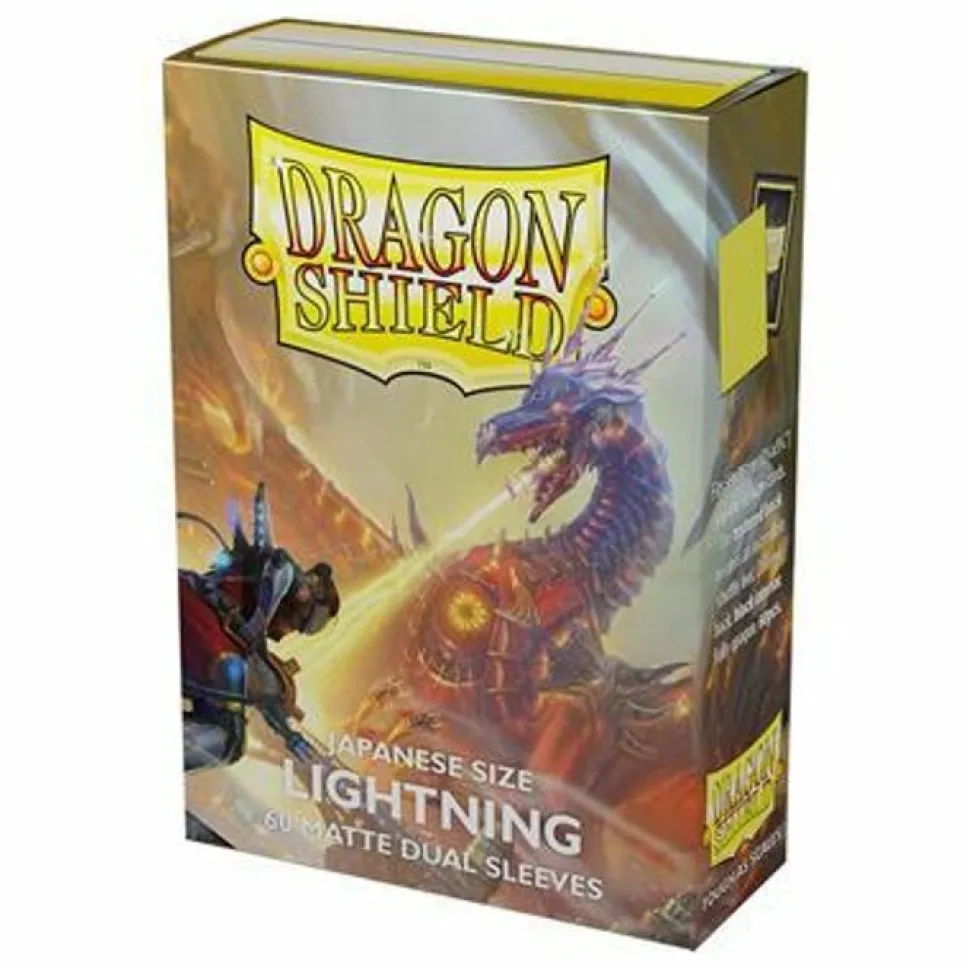 Dragon Shield Sleeves (Small Cards)> - Small Dual Matte Lightining (60)