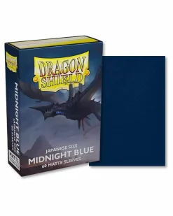 Arcane Tinmen Sleeves (Small Cards)>Dragon Shield - Small Midnight Blue Matte (60)