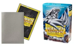 Arcane Tinmen Sleeves (Small Cards)>Dragon Shield - Small: Silver Matte (60)