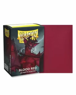 Dragon Shield Sleeves (Standard Size)> - Standard: Blood Red Matte (100)