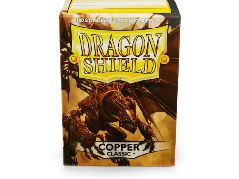Arcane Tinmen Sleeves (Standard Size)>Dragon Shield - Standard: Copper (100)