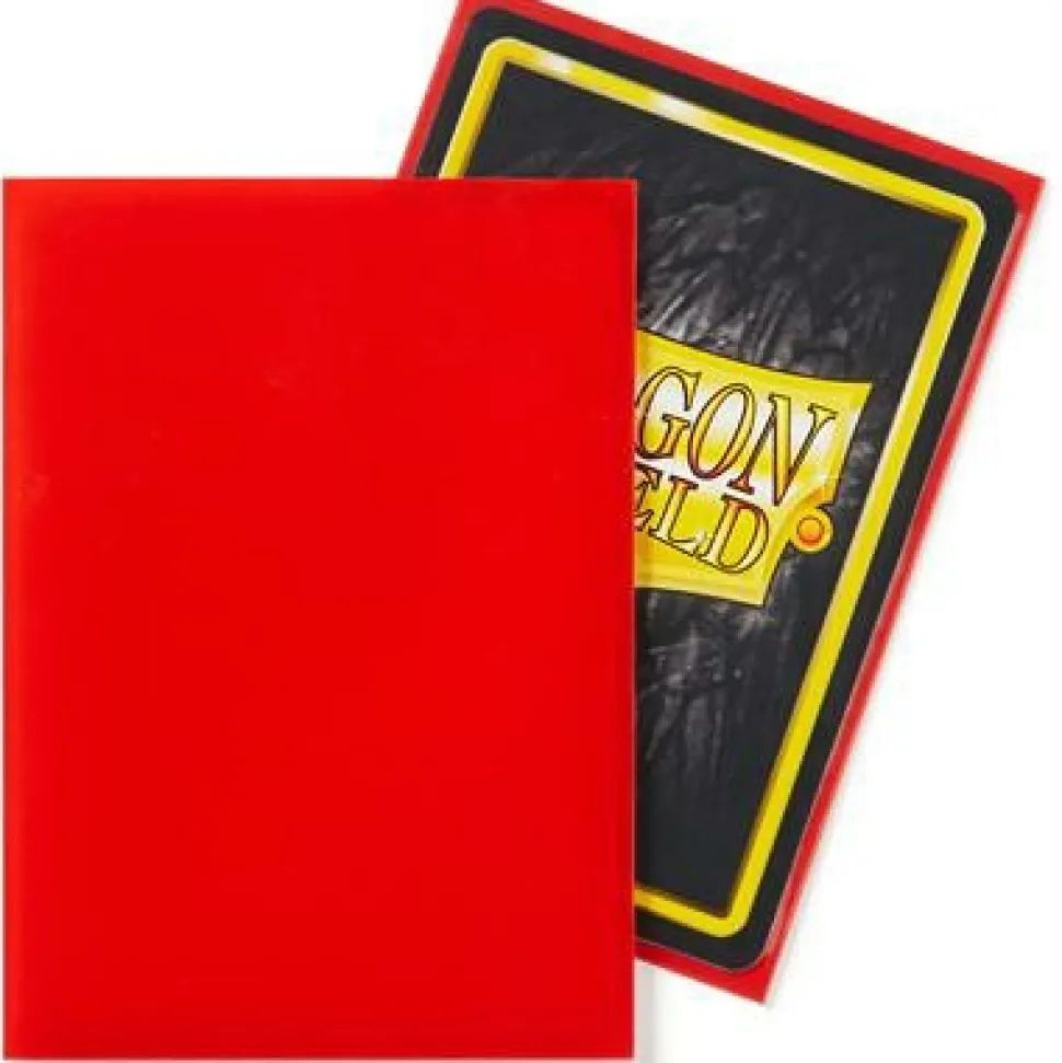 Ultra Pro Sleeves (Standard Size)>Dragon Shield - Standard: Crimson (100)