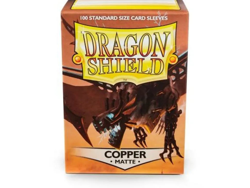 Arcane Tinmen Sleeves (Standard Size)>Dragon Shield - Standard: Copper Matte (100)