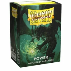 Arcane Tinmen Sleeves (Standard Size)>Dragon Shield - Standard: Dual Power Matte (100)