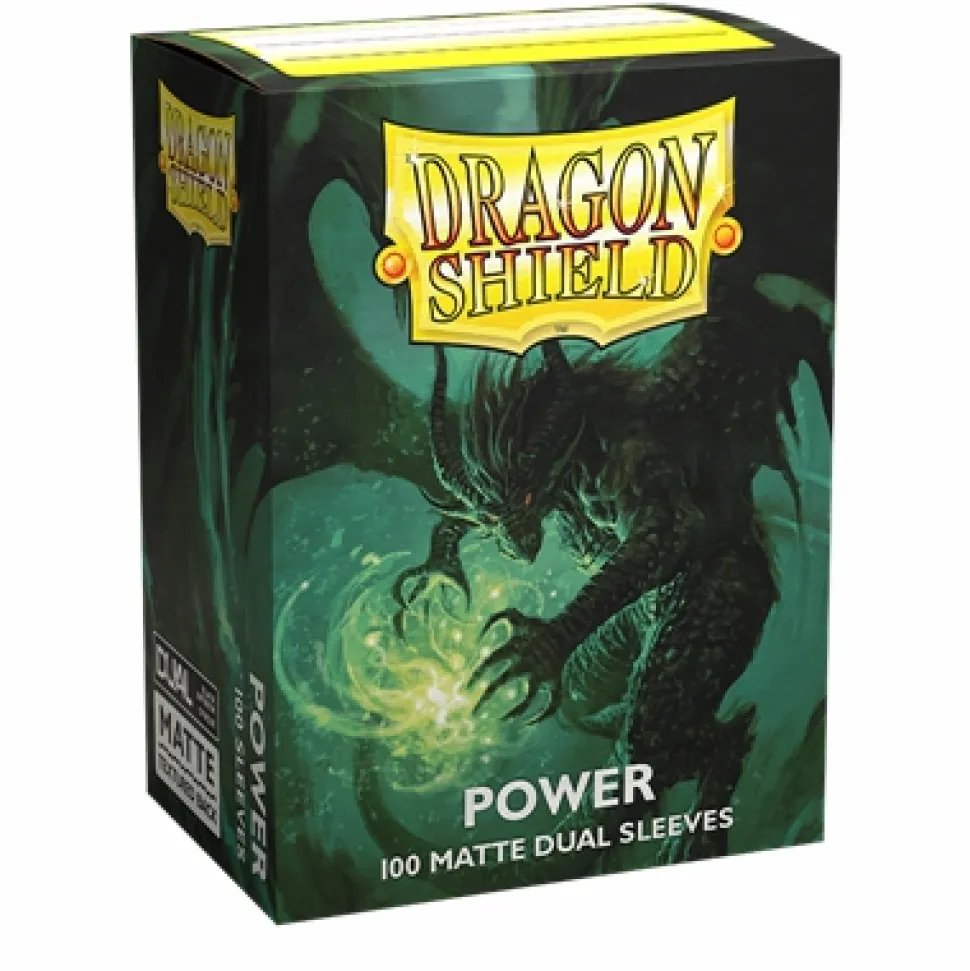 Arcane Tinmen Sleeves (Standard Size)>Dragon Shield - Standard: Dual Power Matte (100)