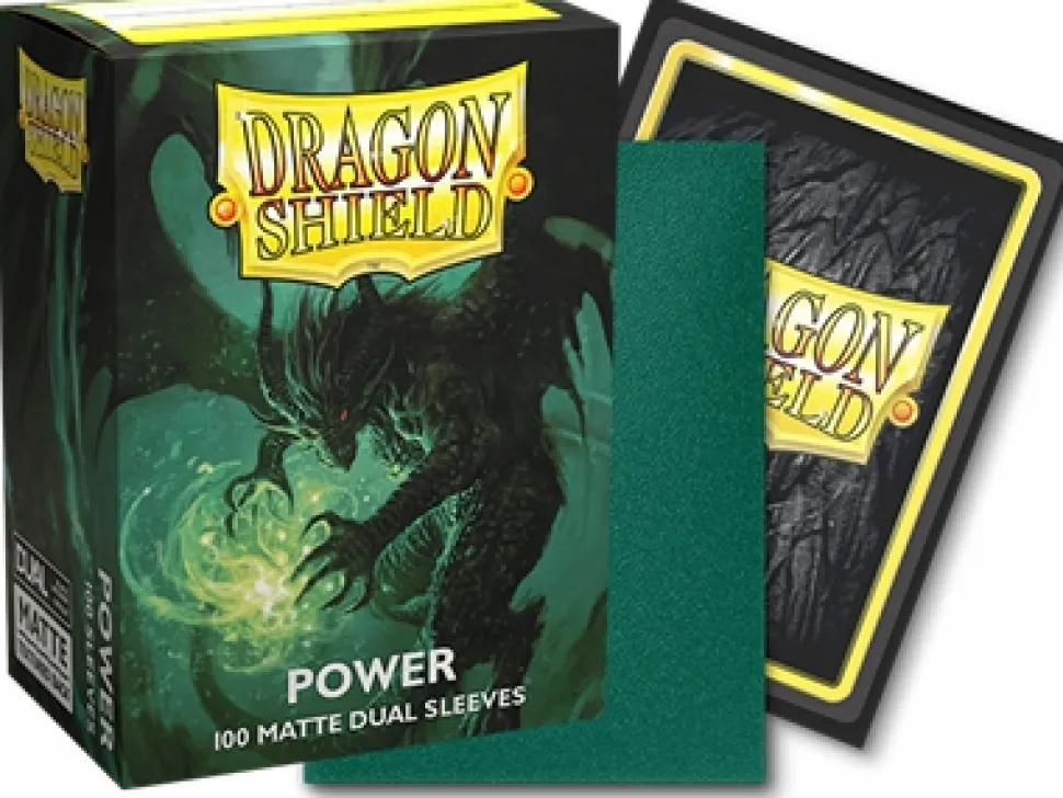 Arcane Tinmen Sleeves (Standard Size)>Dragon Shield - Standard: Dual Power Matte (100)