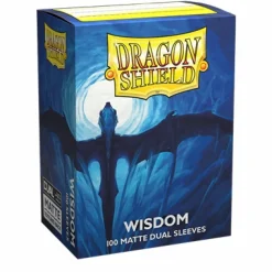Arcane Tinmen Sleeves (Standard Size)>Dragon Shield - Standard: Dual Wisdom Matte (100)