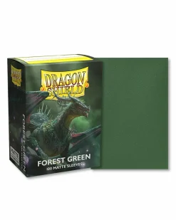 Arcane Tinmen Sleeves (Standard Size)>Dragon Shield - Standard Forest Green - Matte (100)