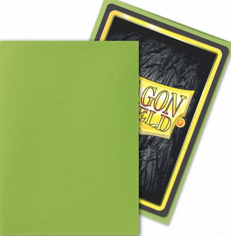 Arcane Tinmen Sleeves (Standard Size)>Dragon Shield - Standard Lime Matte (100)