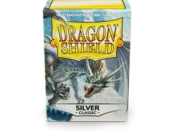 Dragon Shield Sleeves (Standard Size)> - Standard: Silver (100)