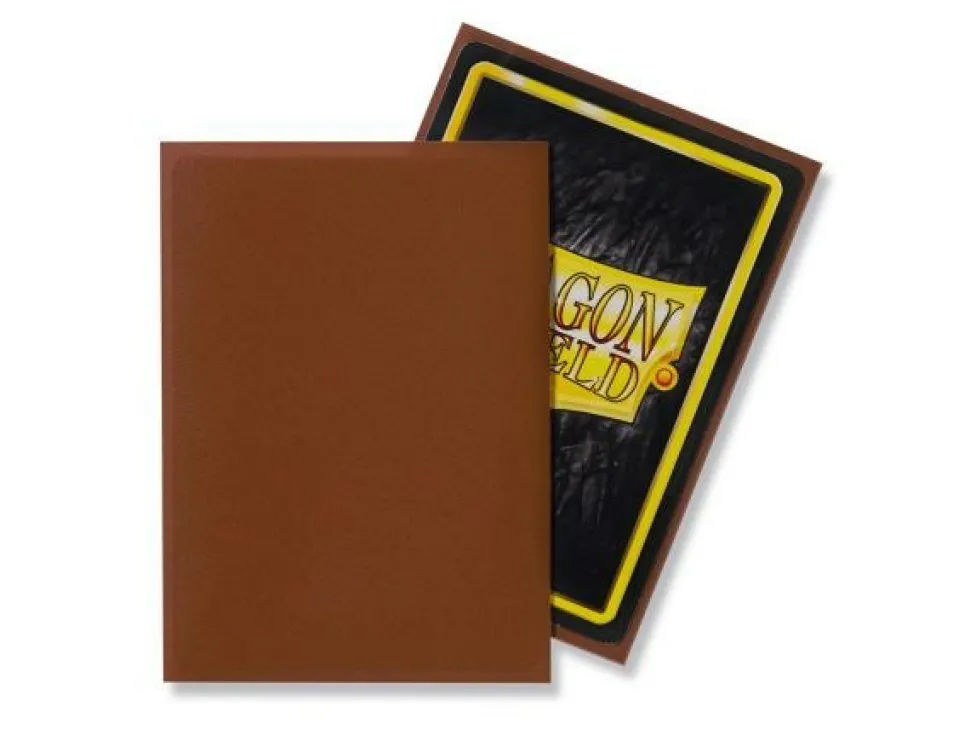 Arcane Tinmen Sleeves (Standard Size)>Dragon Shield - Standard: Umber Matte (100)