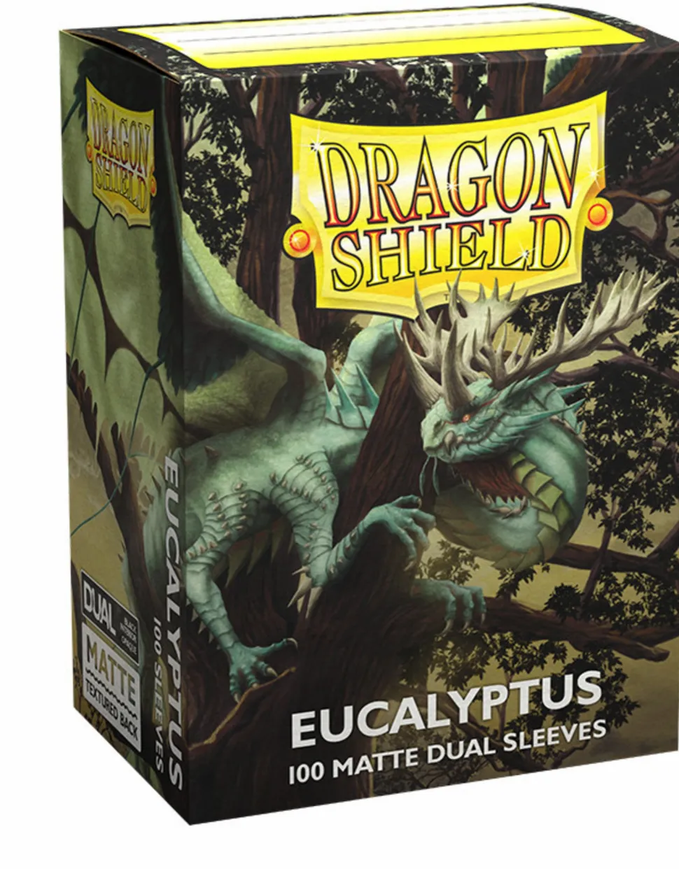 Arcane Tinmen Sleeves (Standard Size)>Dragon Shield Sleeves Small - Eucalyptus Dual Matte (60 Stuks)