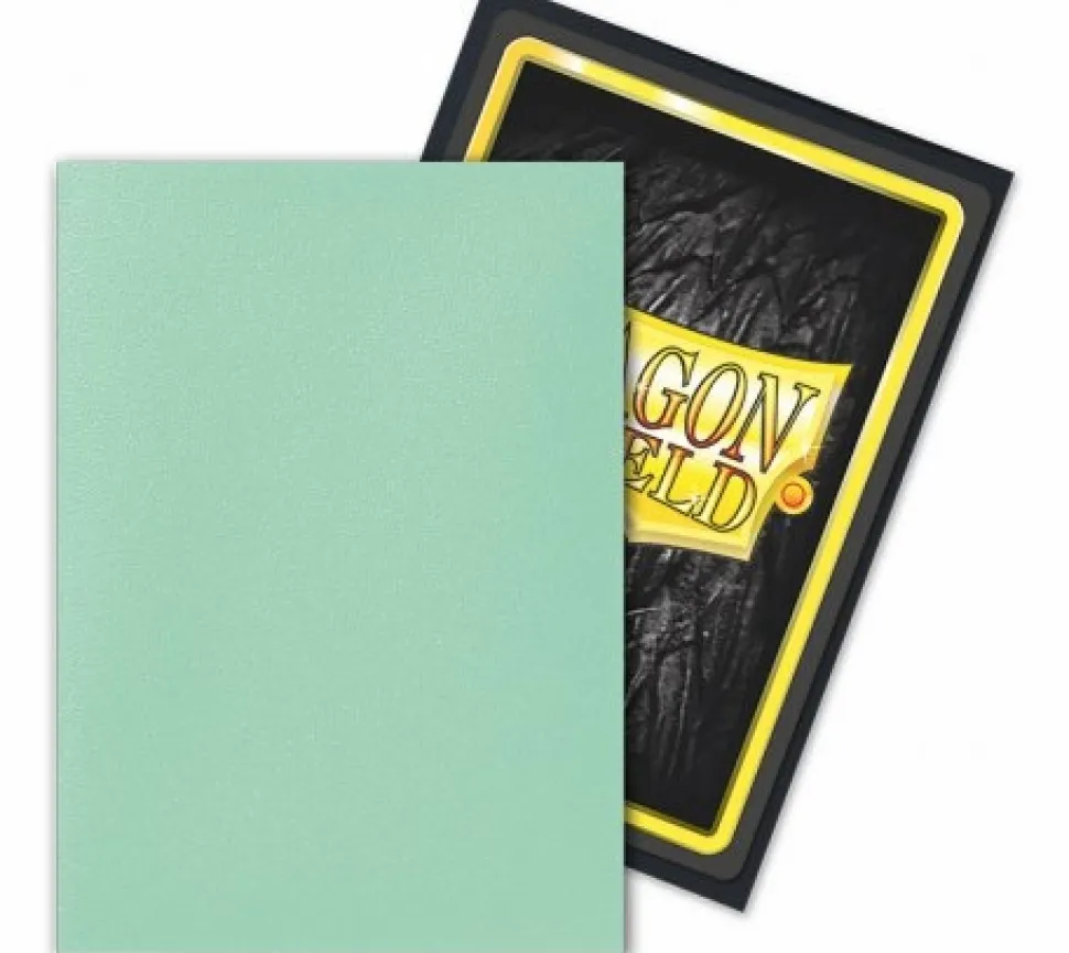 Arcane Tinmen Sleeves (Standard Size)>Dragon Shield Sleeves Small - Eucalyptus Dual Matte (60 Stuks)