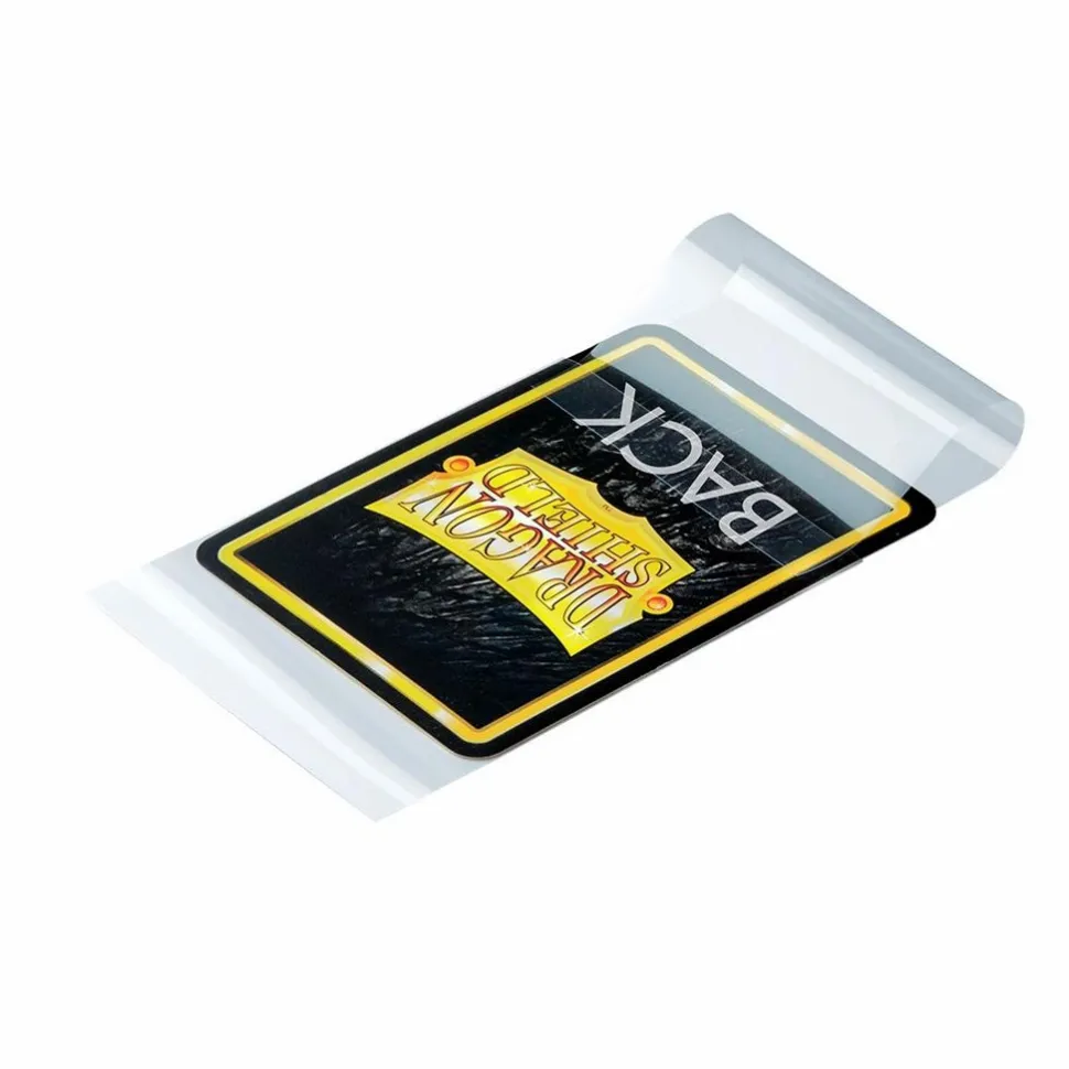 Arcane Tinmen Sleeves (Small Cards)>Dragon Shield Small Perfect Fit Sealable - Clear