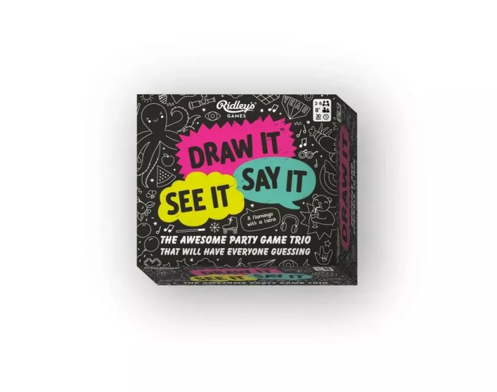 Abrams & Chronicle Partyspellen>Draw It, See It, Say It