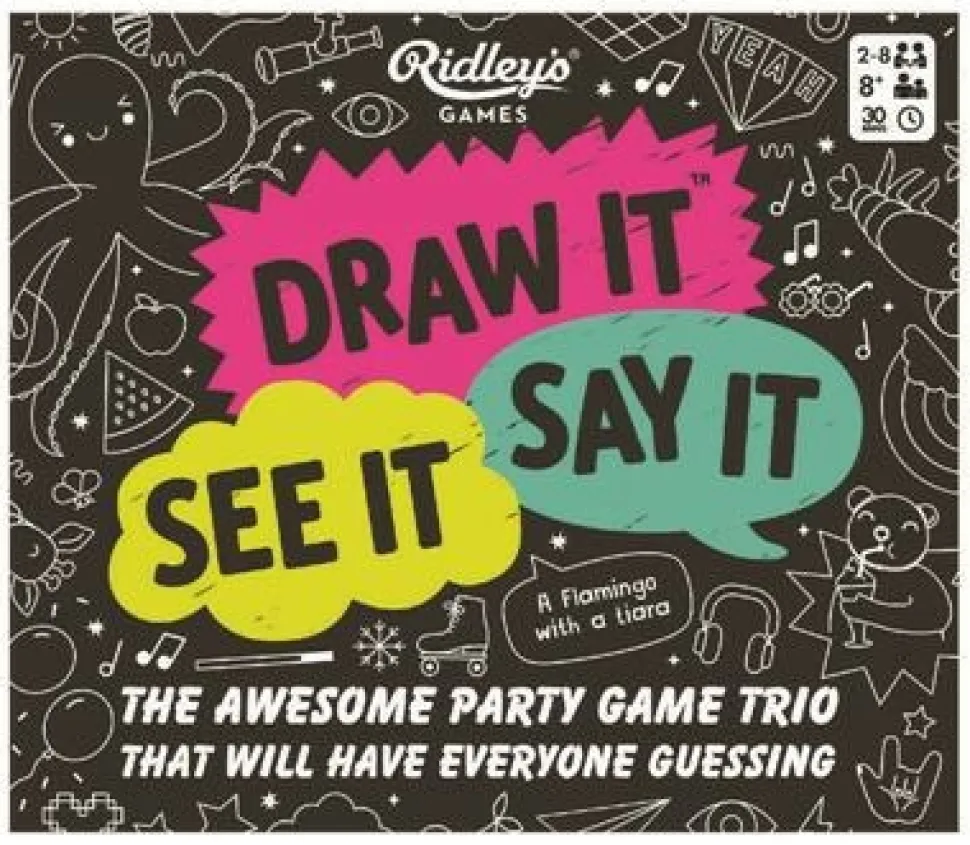 Abrams & Chronicle Partyspellen>Draw It, See It, Say It
