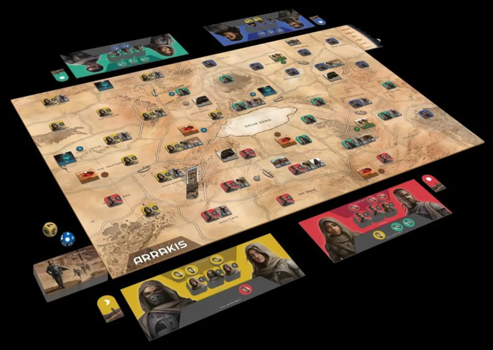 GaleForce9 Strategische Spellen>Dune - Arrakis Dawn Of The Fremen