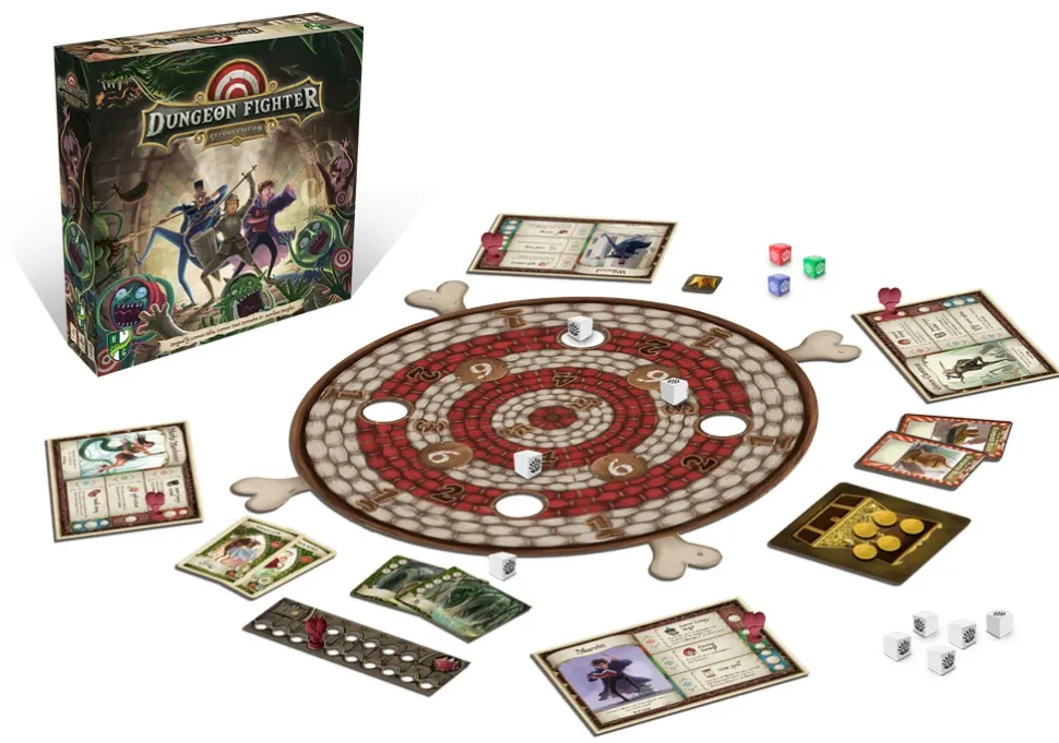 Horrible Guild 1 Persoonspellen (Solo)>Dungeon Fighter - Bordspel