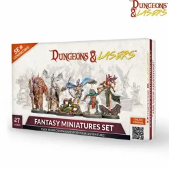 Archon Studios Miniaturen>Dungeons & Lasers - Fantasy Miniatures Set