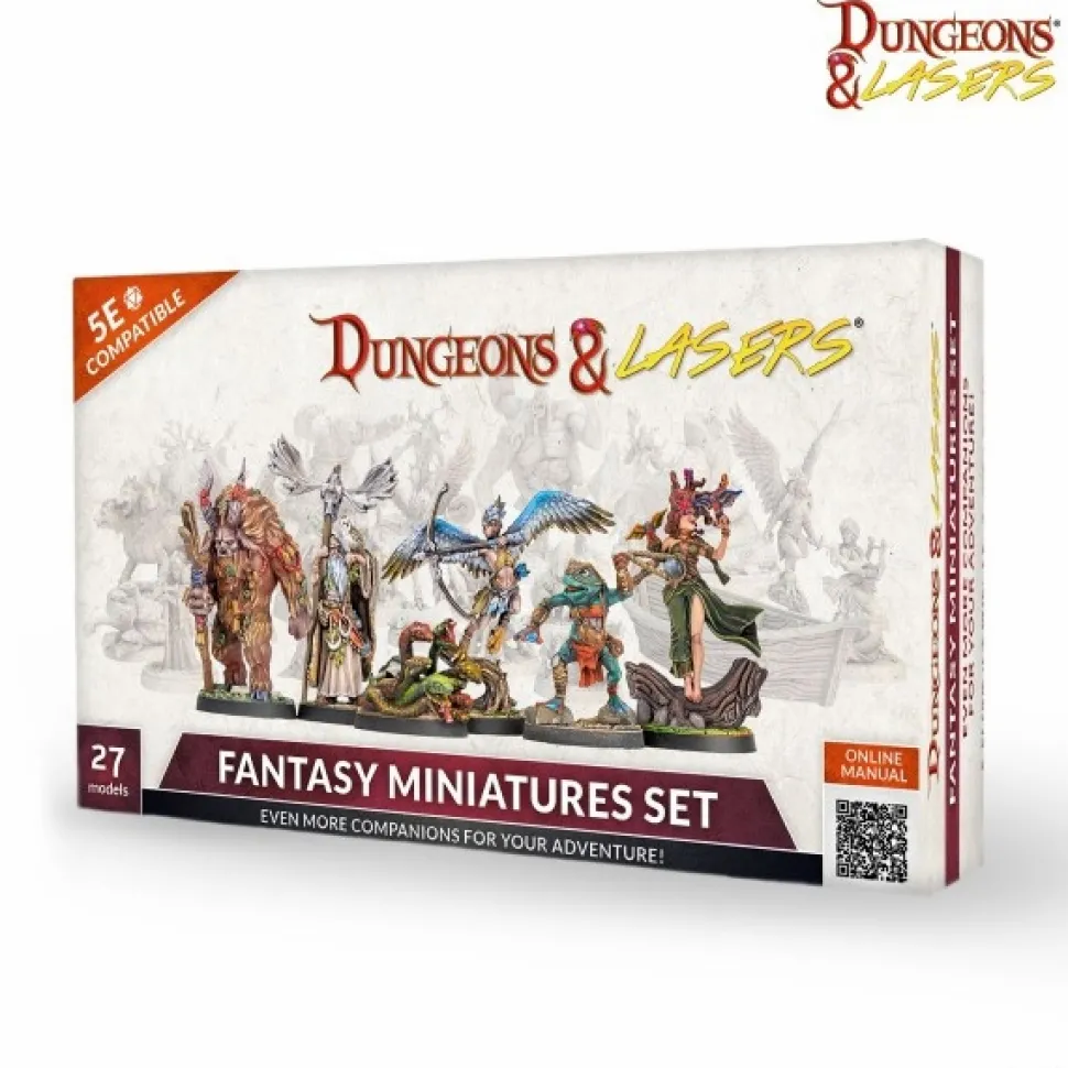 Archon Studios Miniaturen>Dungeons & Lasers - Fantasy Miniatures Set
