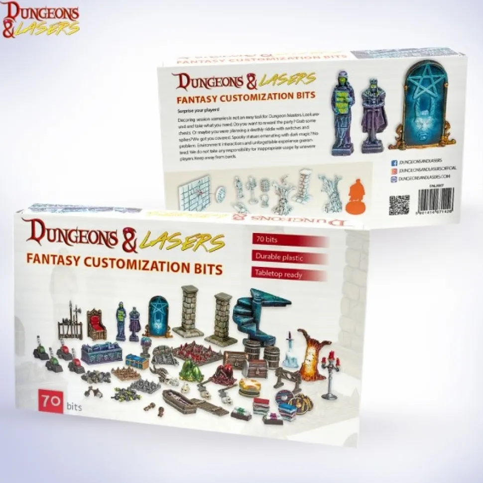 Archon Studios Miniaturen>Dungeons & Lasers - Fantasy Custimization Bits