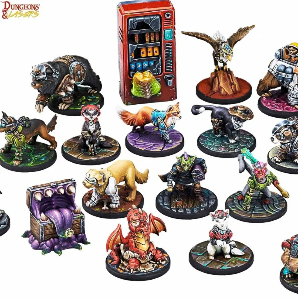 Archon Studio Miniaturen>Dungeons & Lasers Animal Companions