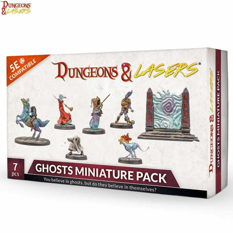 Archon Studio Miniaturen>Dungeons & Lasers Ghosts Miniature Pack