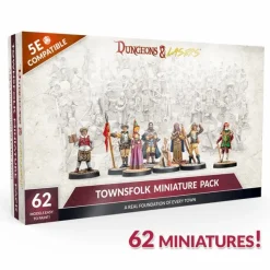 Archon Studios Miniaturen>Dungeons & Lasers Townsfolk