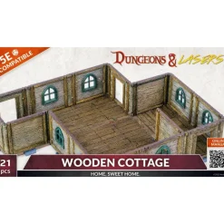 Archon Studio Miniaturen>Dungeons & Lasers Wooden Cottage