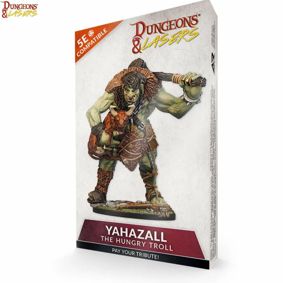 Archon Studio Miniaturen>Dungeons & Lasers Yahazzal The Hungry Troll