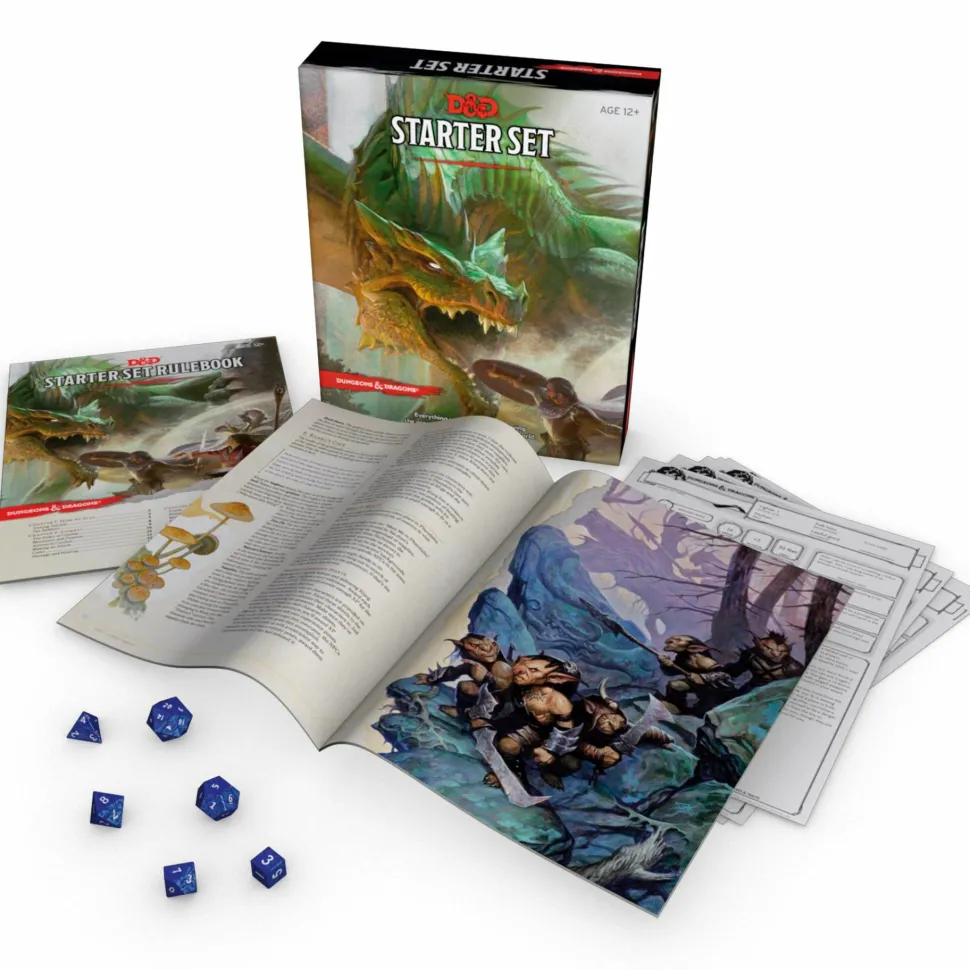 Wizards of the Coast Adventures Books>Dungeons And Dragons Starter Set