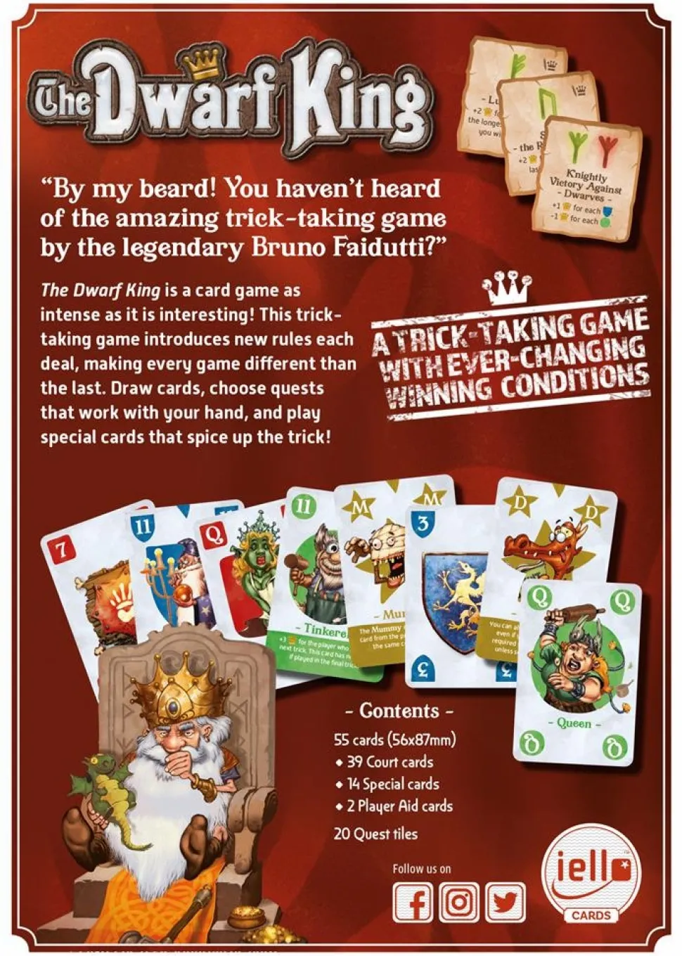 Iello Kaartspellen>Dwarf King - En
