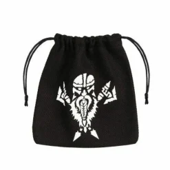 Q Workshop Dobbelstenen>Dwarven Black & White Dice Bag