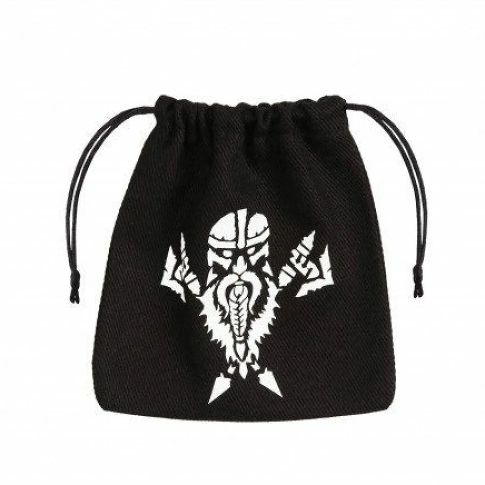 Q Workshop Dobbelstenen>Dwarven Black & White Dice Bag