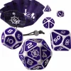 Enhance Gaming Dobbelstenen>Enchance Rpg Dice Set - Purple (Collector'S Edition)