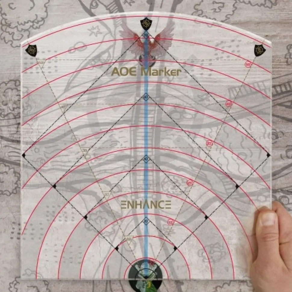 Enhance Gaming Opberg>Enhance Rpg 60Ft Spell Damage Template