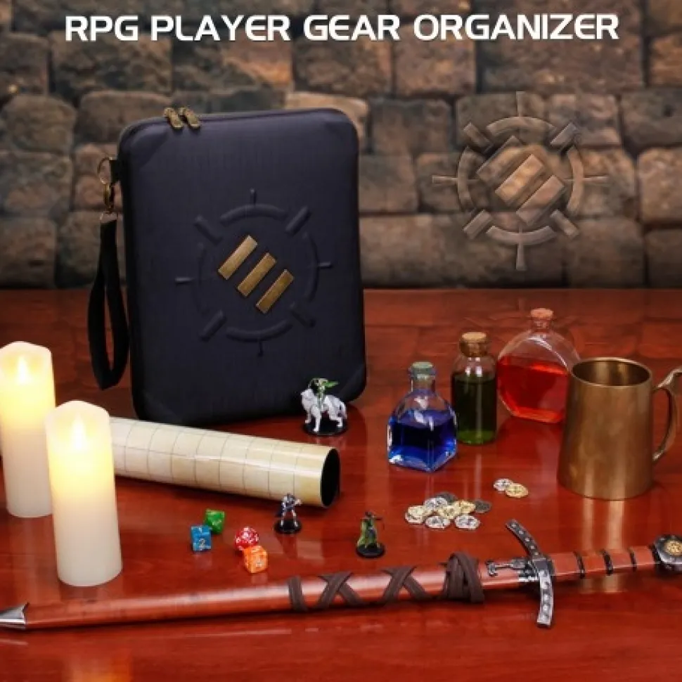 Enhance Opberg> Rpg Organizer Case - Collector'S Edition - Black