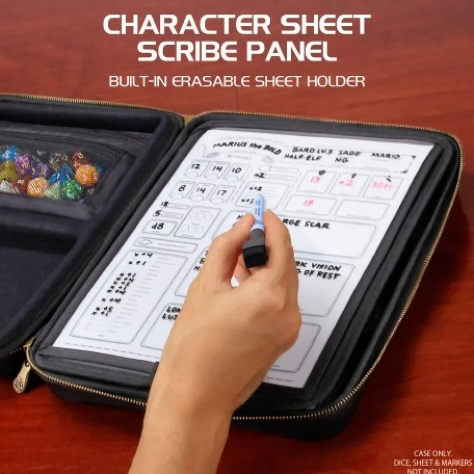 Enhance Opberg> Rpg Organizer Case - Collector'S Edition - Black