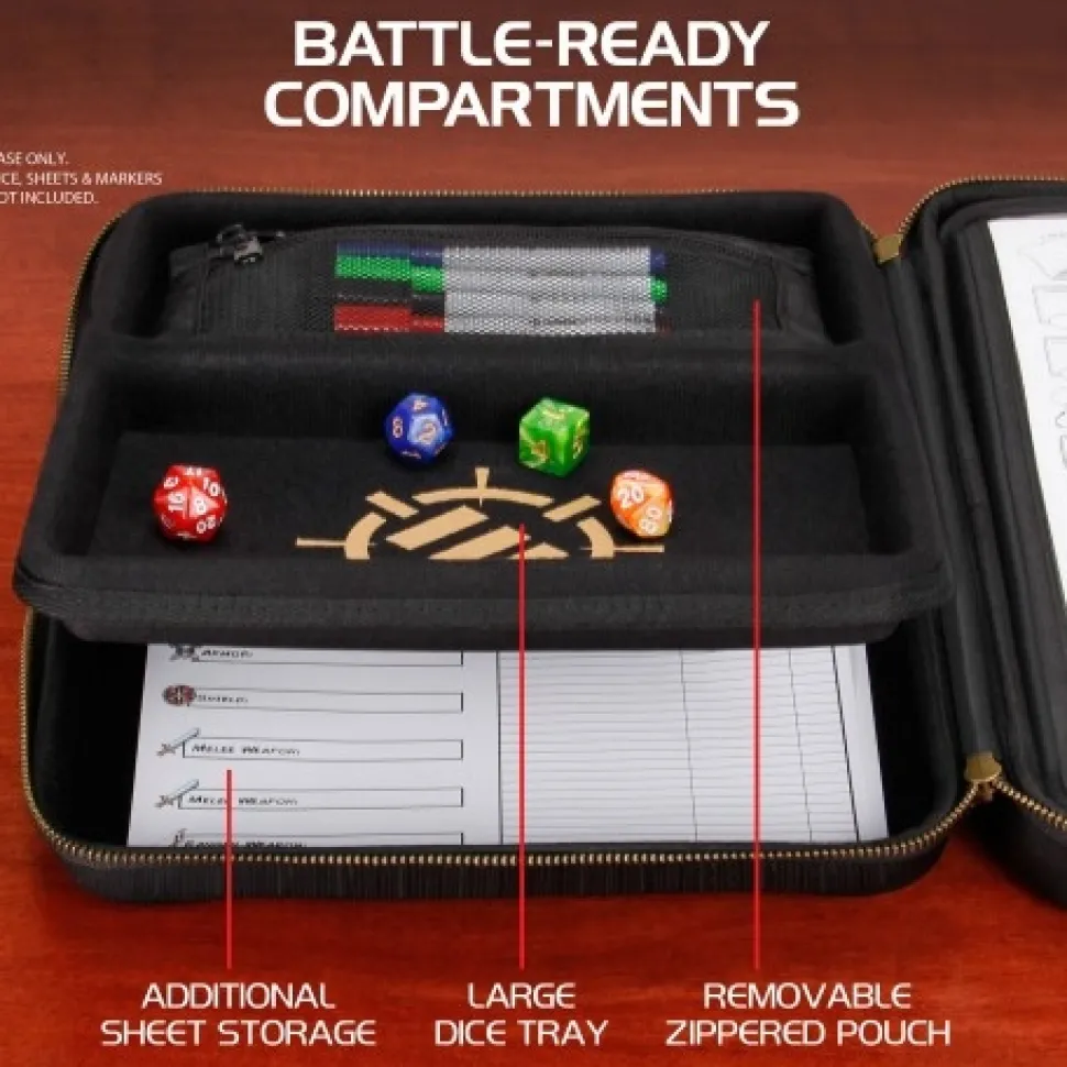 Enhance Opberg> Rpg Organizer Case - Collector'S Edition - Black