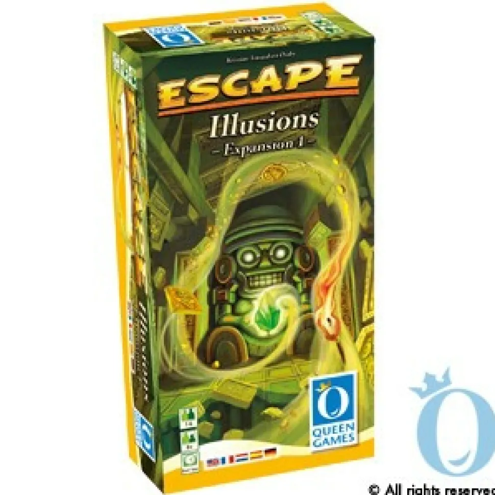 Queen Games Samenwerking Bordspel>Escape - Illusions