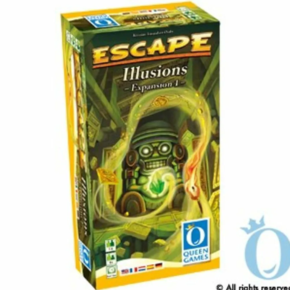 Queen Games Tweede Kans>Escape - Illusions (Hoek Beschadigd)