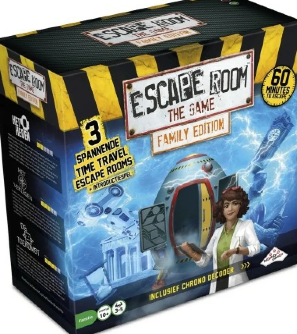 Identity Games Samenwerking Bordspel>Escape Room The Game - Time Machine