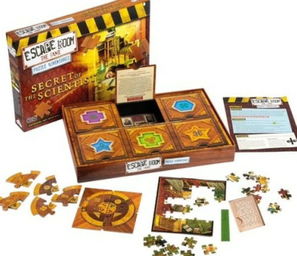 Identity Games 1 Persoonspellen (Solo)>Escape Room The Game Puzzle Adventures Secret Of The Scientist
