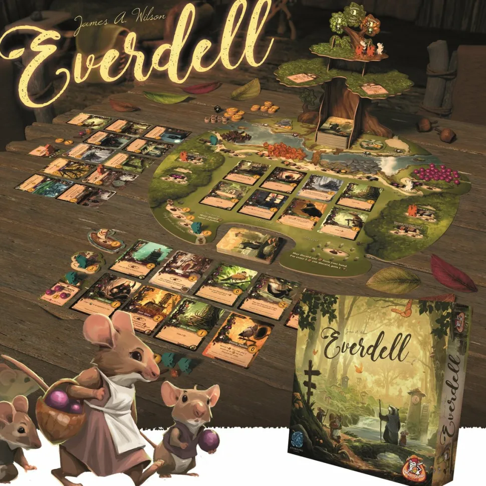 White Goblin Games 1 Persoonspellen (Solo)>Everdell - Bordspel Nl