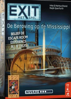 999 Games Exit>Exit - De Beroving Op De Mississippi - Breinbreker