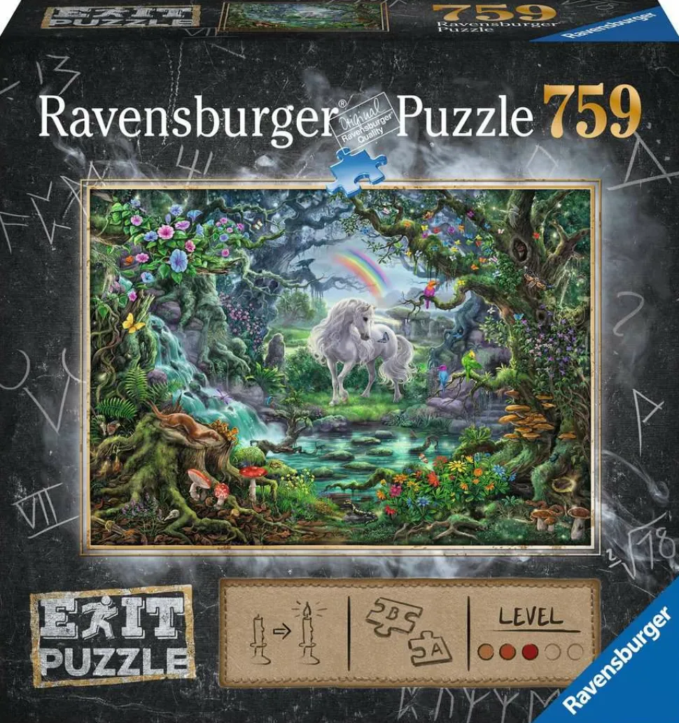 Ravensburger Exit>Exit Puzzel: Eenhoorn Exit - (759)